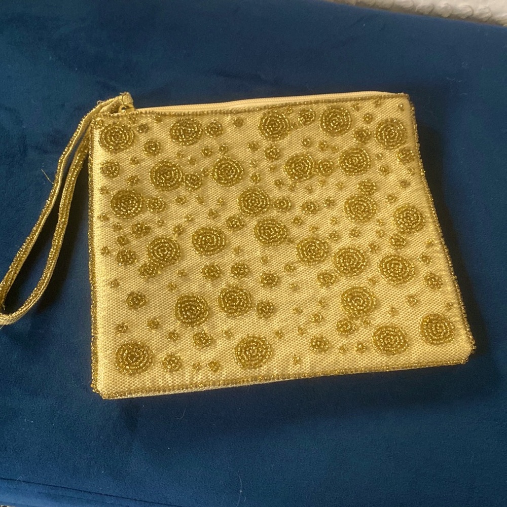 Charming Charlie beaded clutch